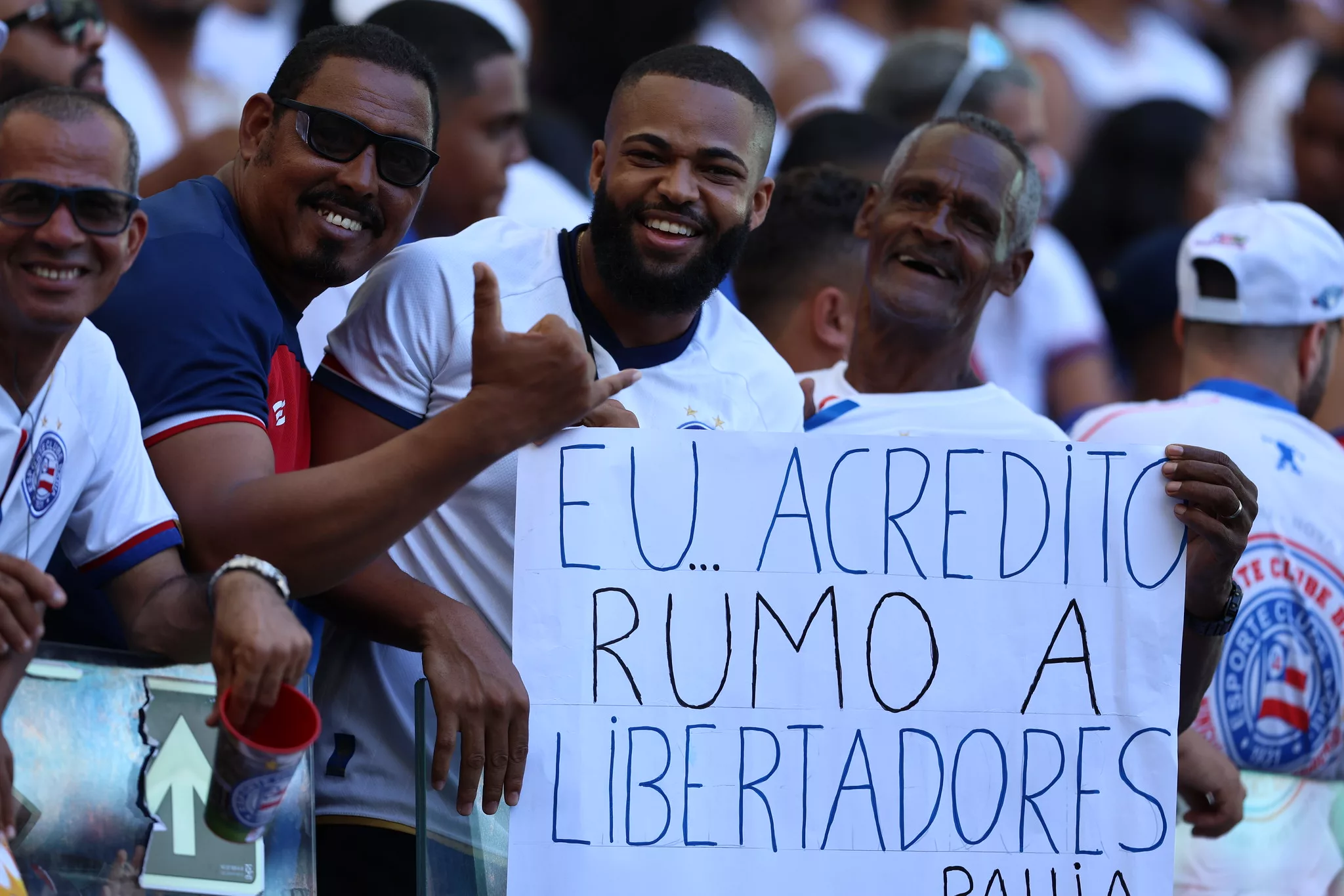 Torcida do Bahia comemou vaga na pré-Libertadores Torcida do Bahia comemou vaga na pré-Libertadores