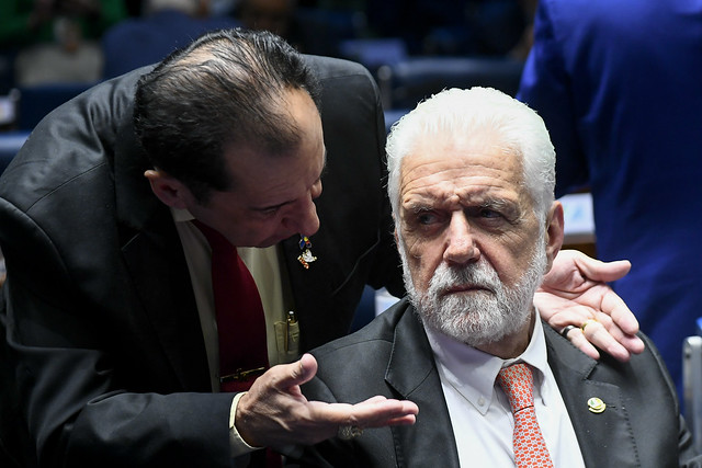Wagner é o atual líder do governo no Senado. Foto: Marcos Oliveira/Agência Senado
