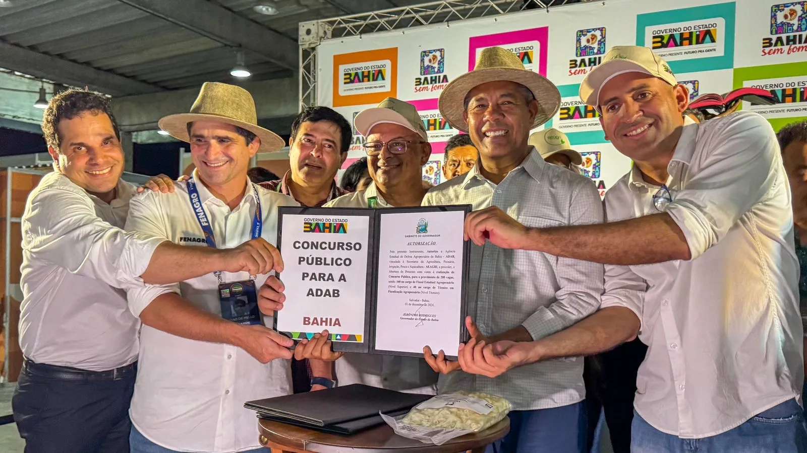 Anúncio foi feito durante abertura da 33ª edição da Fenagro. Foto: Divulgação