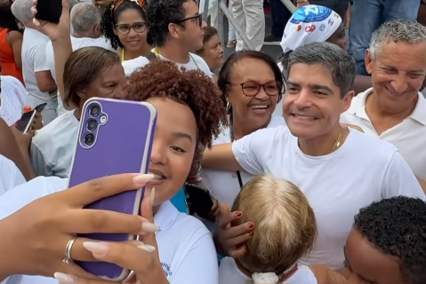 ACM Neto vai à Basílica do Bonfim na última sexta-feira do ano. Imagem: Divulgação