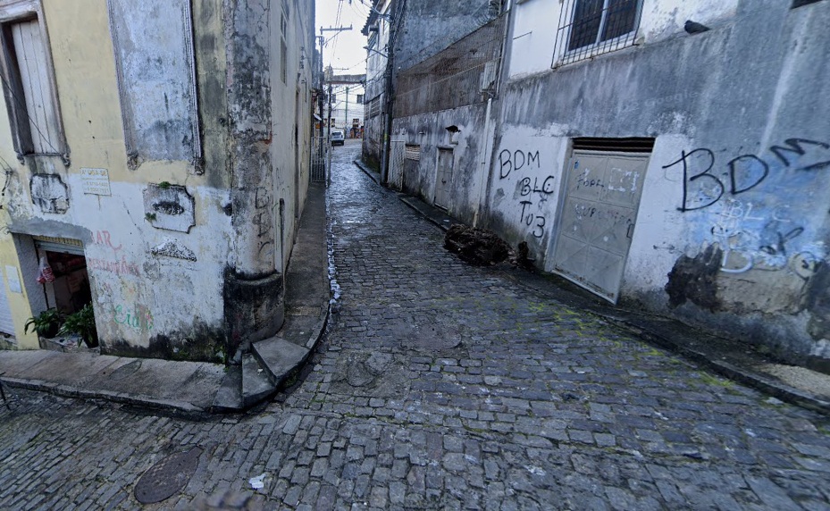 Rua do Curriachito. Imagem: Google Street View/Reprodução