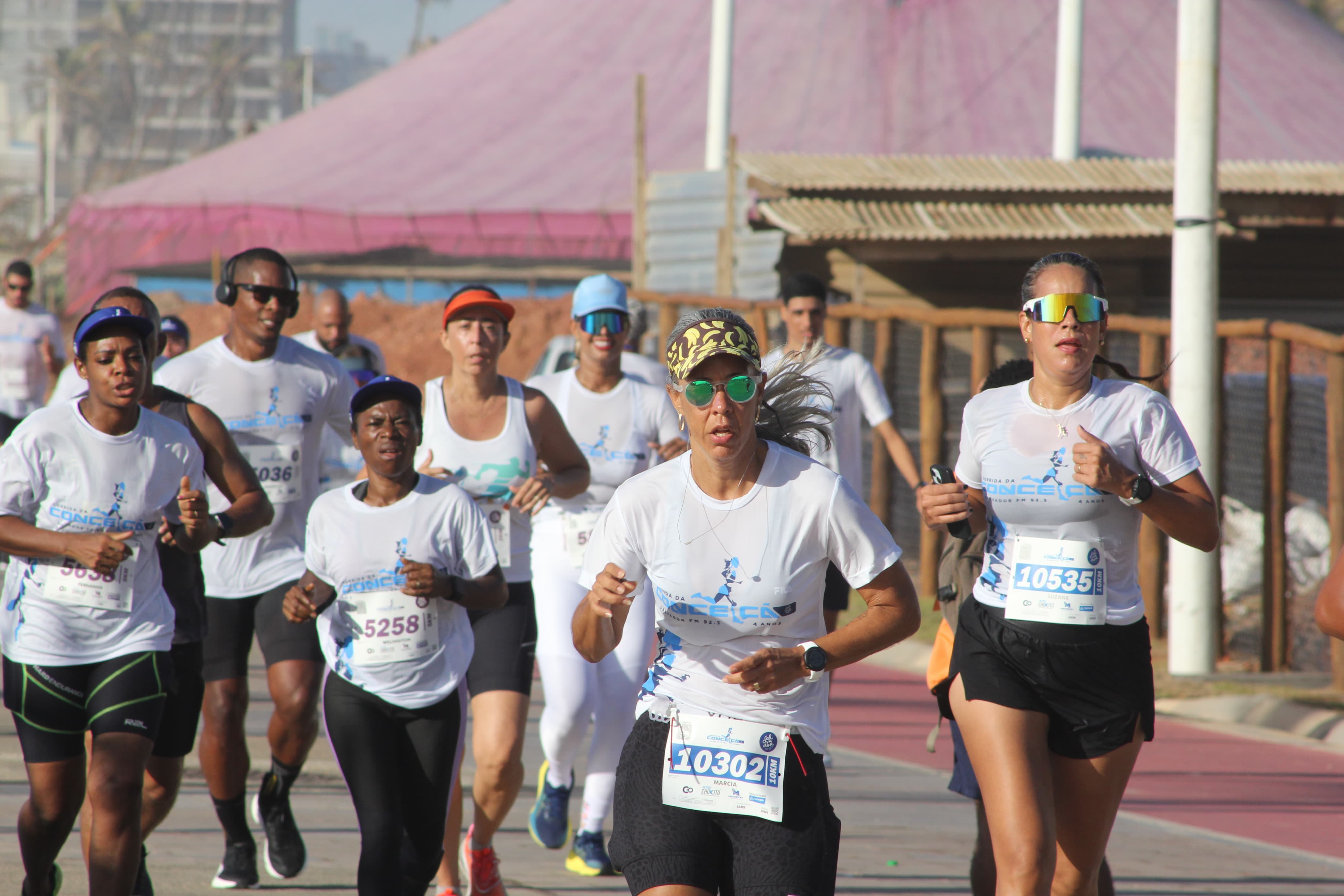 Participantes da Corrida da Conceição em 2024. Foto: Vagner Souza/PSNotícias