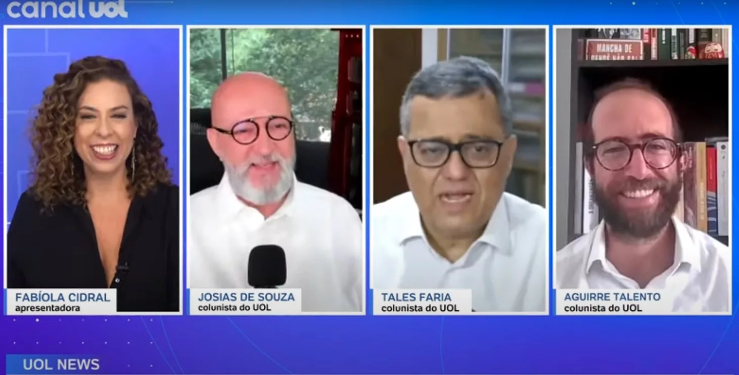 Programa Uol News. Imagem: Reprodução/Uol