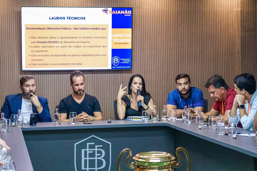 Conselho técnico do Campeonato Baiano 2025