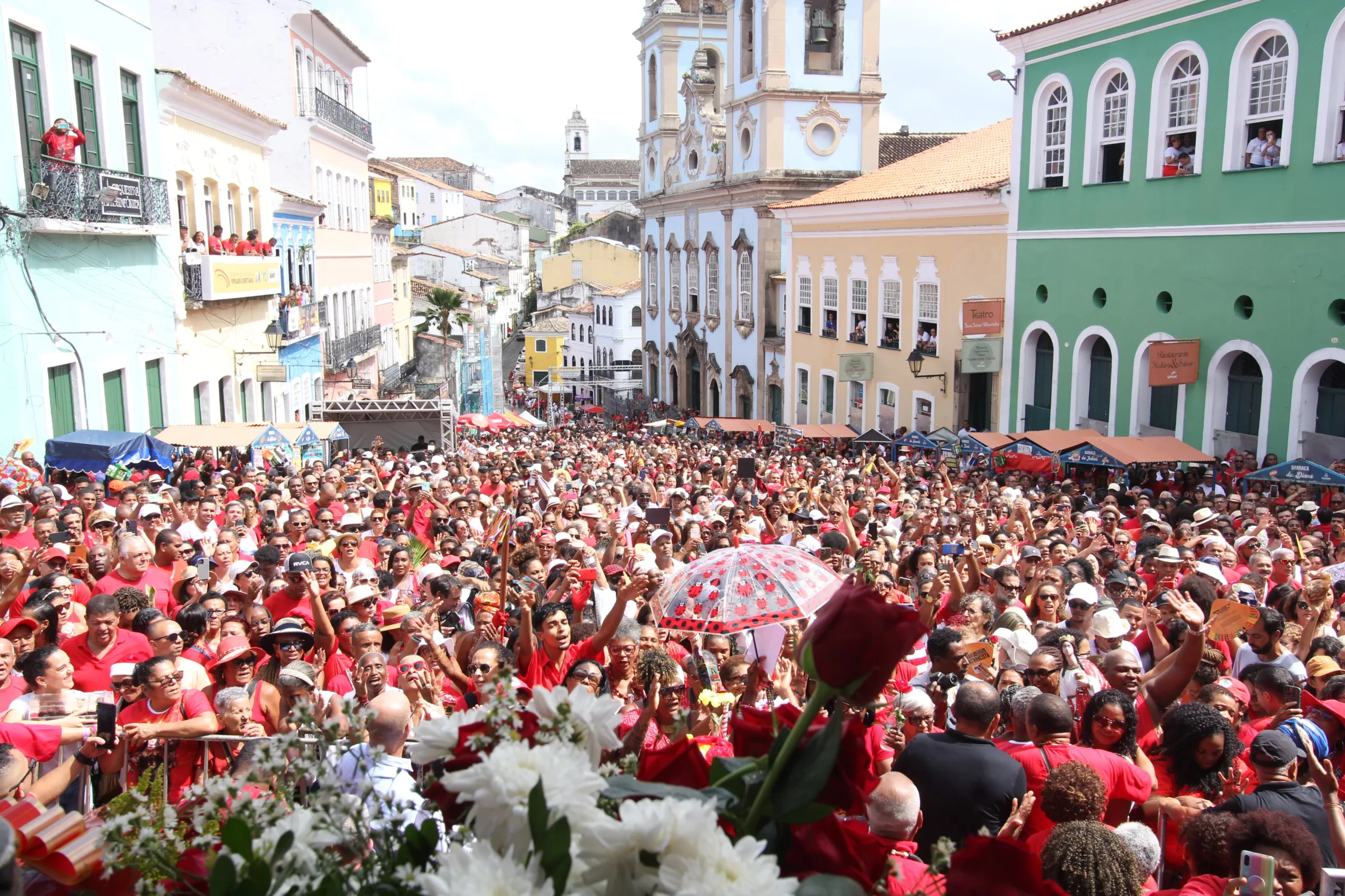 Missa de Santa Bárbara no Pelourinho