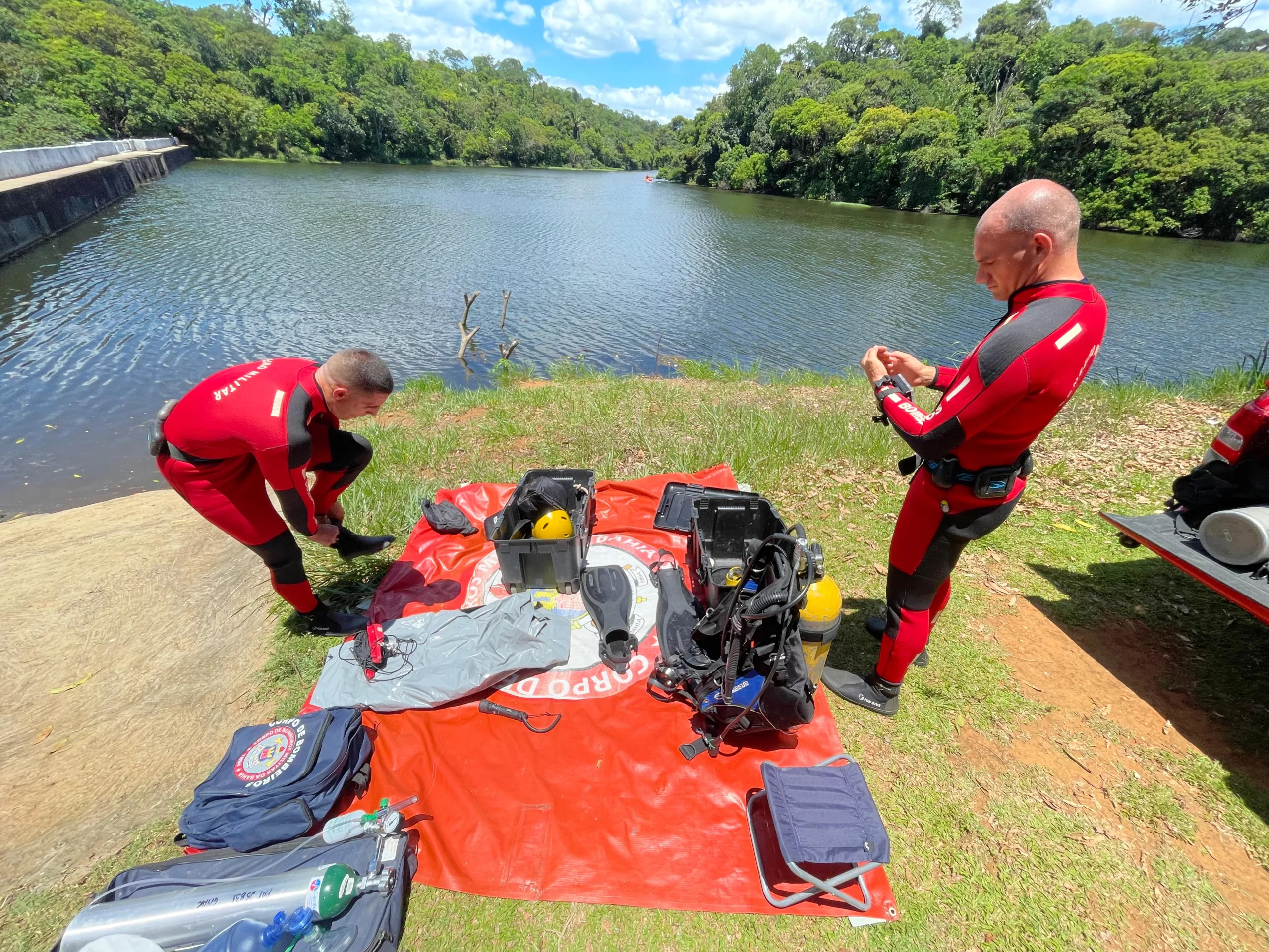 Foto: Divulgação/Corpo de Bombeiros Foto: Divulgação/Corpo de Bombeiros