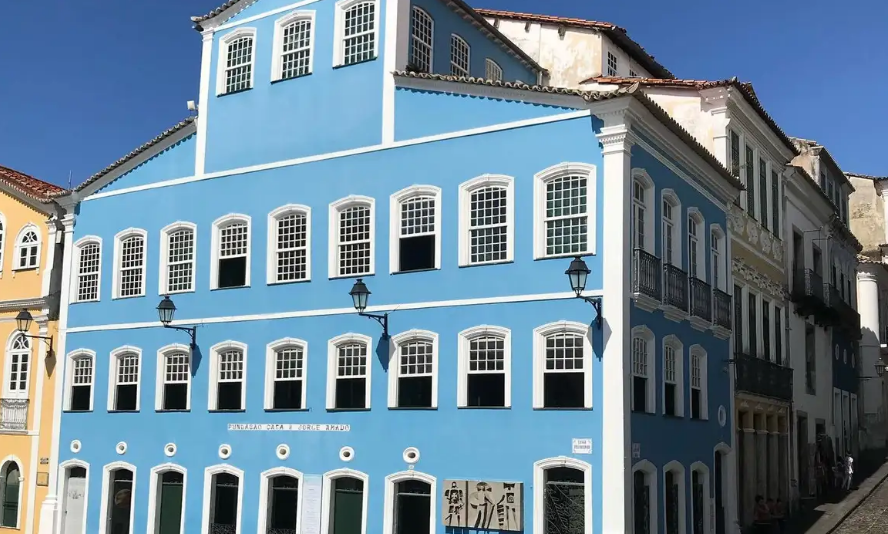 Fundação Casa de Jorge Amado no Pelourinho, em Salvador. Foto: Divulgação/Fundação Casa de Jorge Amado