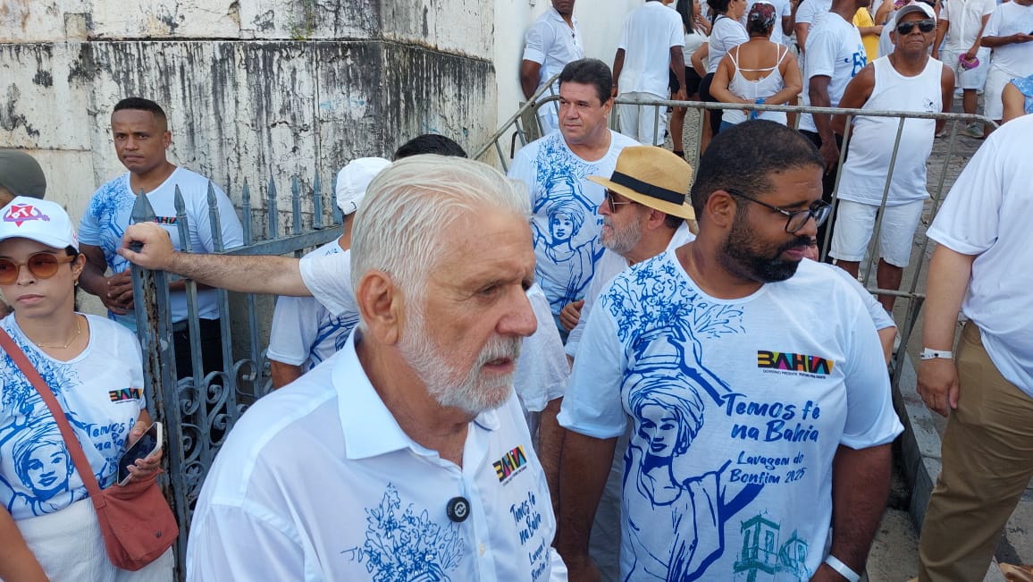 Wagner na Lavagem do Bonfim