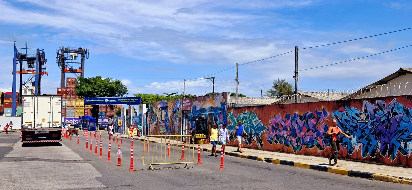 Acesso exclusivo para veículos | Foto: Lais Conceição/Divulgação Acesso exclusivo para veículos | Foto: Lais Conceição/Divulgação