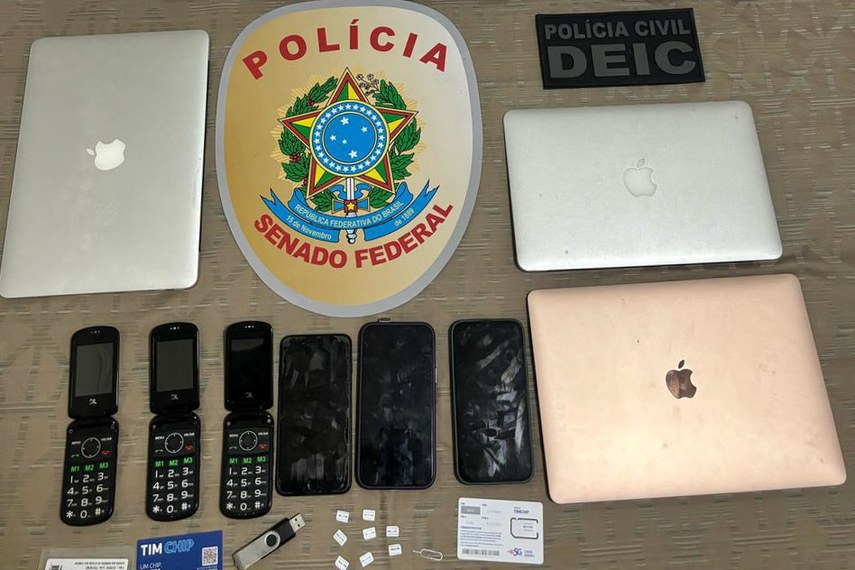 Operação Hermes ocorreu em três municípios baianos e apreendeu eletrônicos e documentos. Foto: Agência Senado/Reprodução