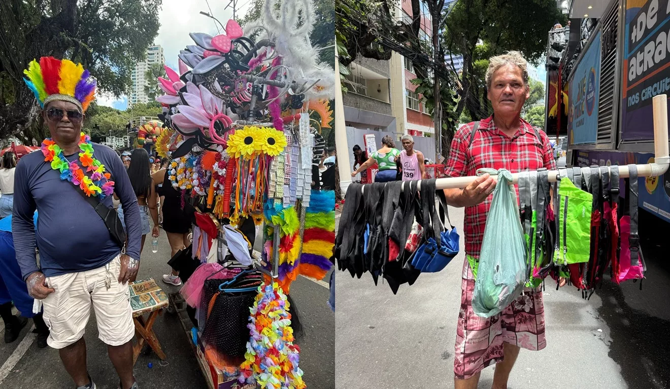 Ambulantes do Campo Grande comemoram vendas antes do último dia de Carnaval