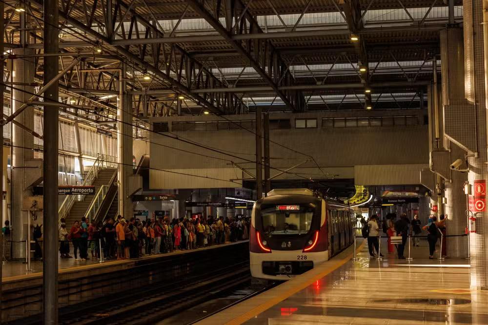 Vagões metrô Salvador