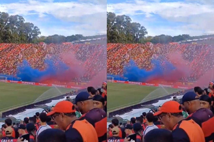 Fumaça Azul no Barradão