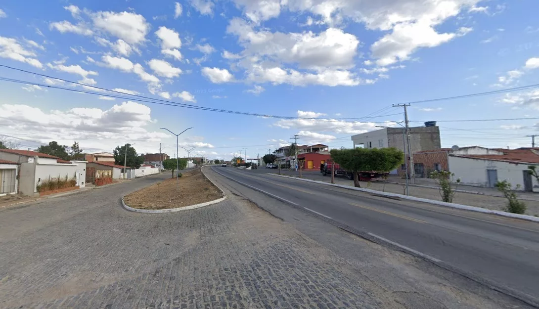 Cidade de Nova Fátima. Imagem: Google Street View/Reprodução