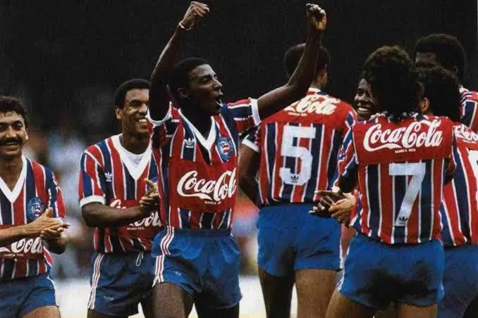 Bahia na Libertadores de 1989 | Foto: Divulgação