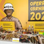 Quase 5 mil objetos proibidos são retidos pela PM no carnaval 2025