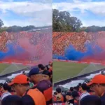 Fumaça Azul no Barradão