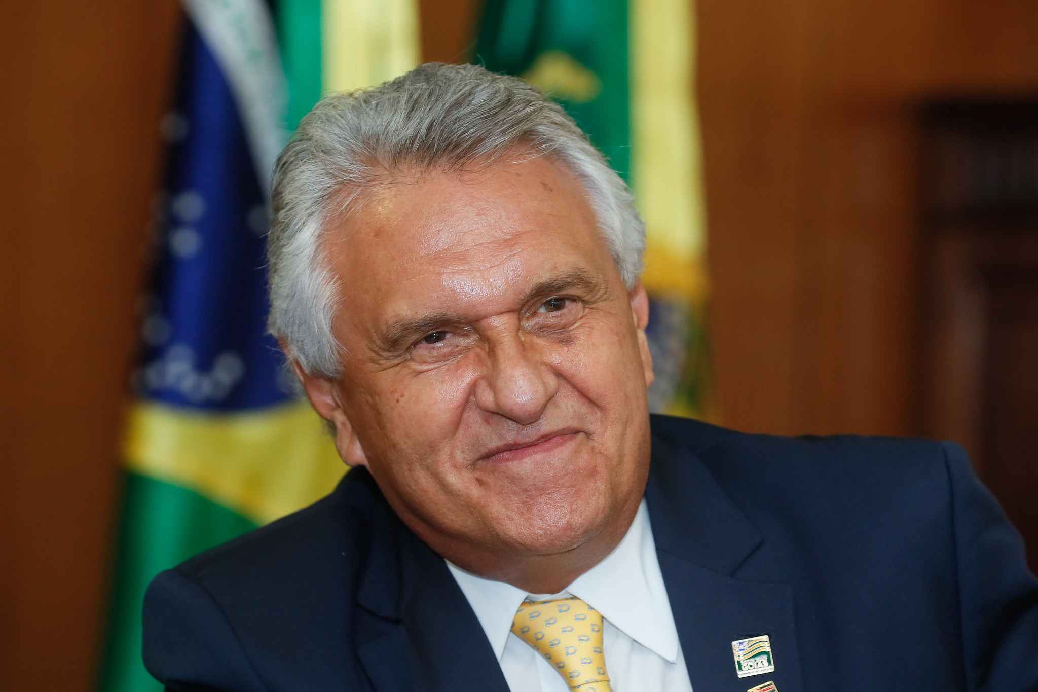 Evento de Caiado em Salvador conta com presença de apoiador de Lula em 2022