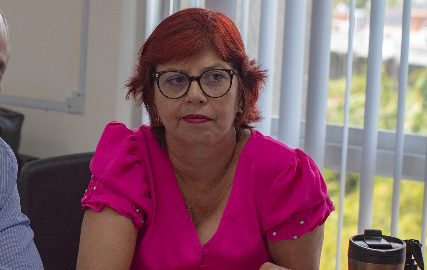 Leninha Valente é presidente da Central Única dos Trabalhadores (CUT). Fotos: Kerven Ayres/Ascom Serin