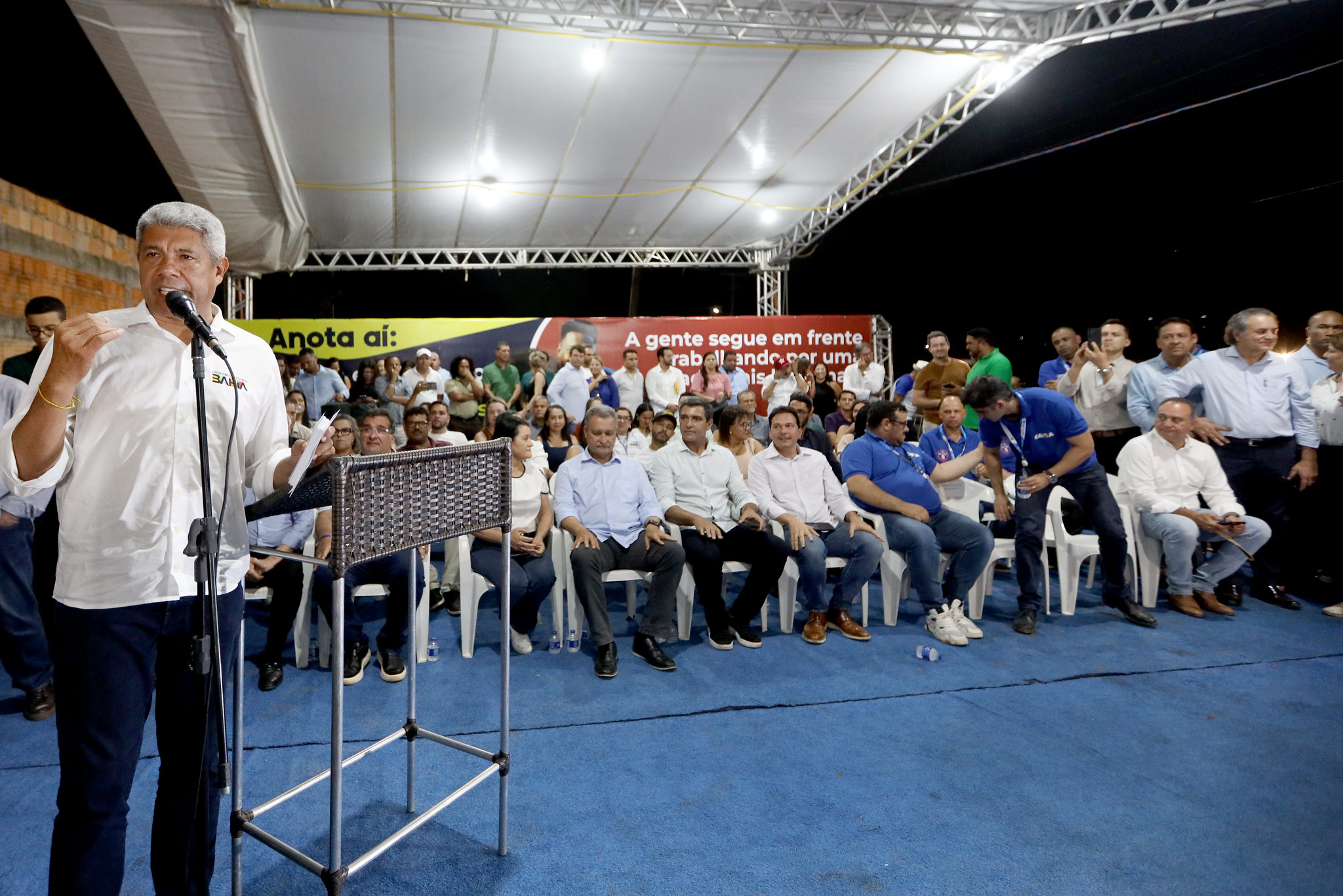 Jerônimo revela destino de deputados do PP na Alba após Federação com o União Brasil