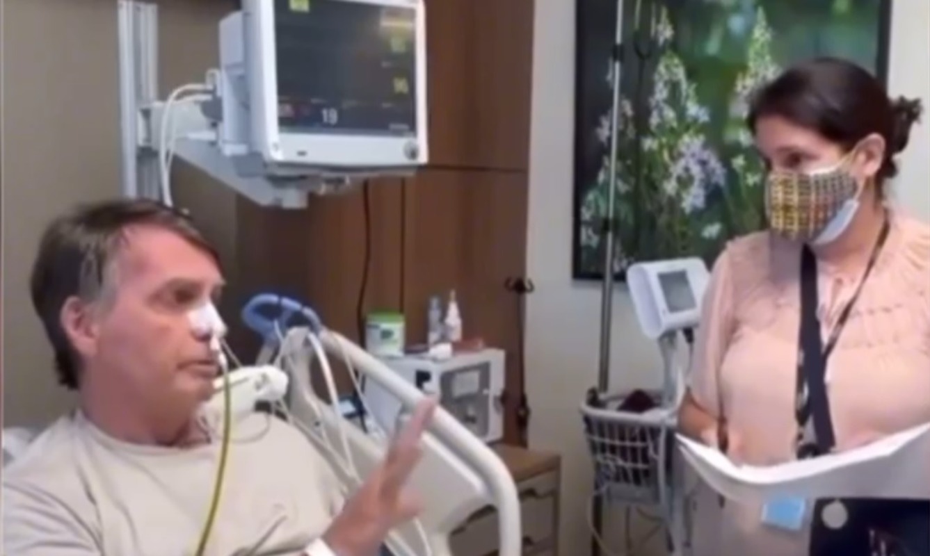 VÍDEO: 'Quem te mandou aqui?', disapara Bolsonaro após ser intimado pelo STF