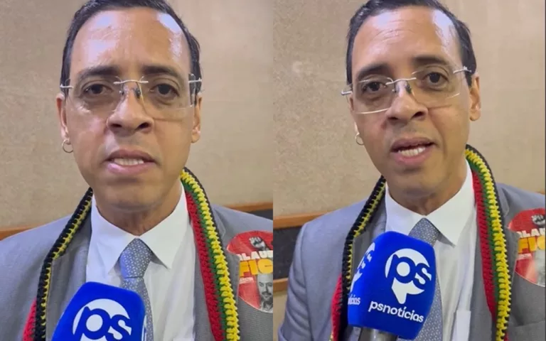 Deputado Hilton Coelho (Psol). Imagens: Juliana Nobre/PS Notícias