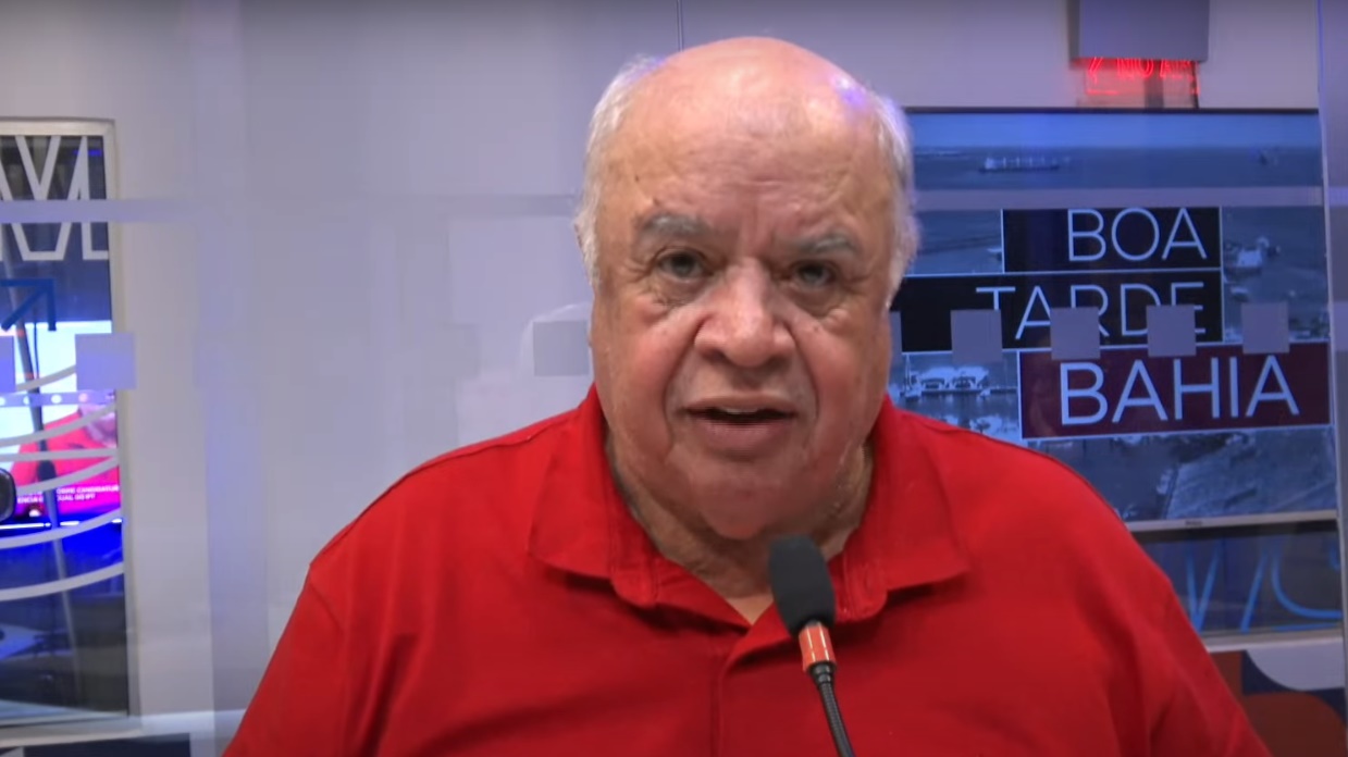 Jonas Paulo, candidato a presidente do PT-BA. Imagem: Band Bahia/Reprodução