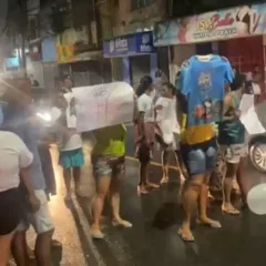 Protesti na Estrada das Barreiras