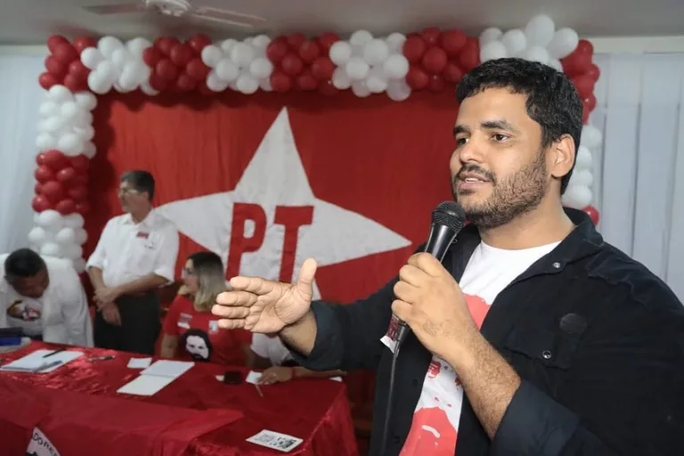 Tássio Brito, candidato a presidente do PT baiano. Foto: Divulgação/PT-BA