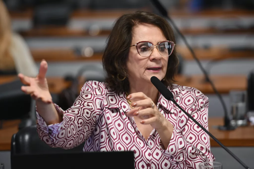 Senadora Damares Alves (Republicanos-DF). Foto: Edilson Rodrigues/Agência Senado