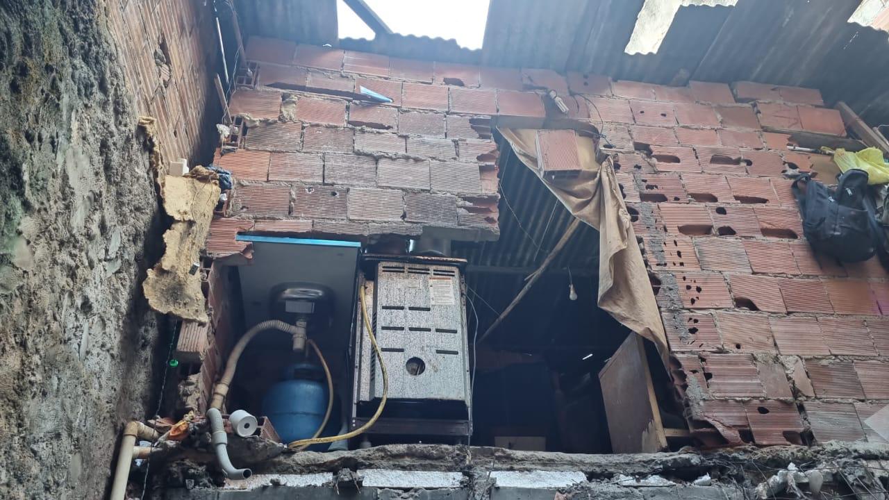 Engenho Velho de Brotas desabamento