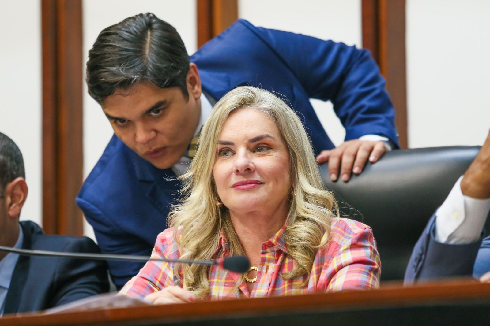 Presidente Ivana Bastos. Foto: Sandra Travassos/ALBA/Divulgação