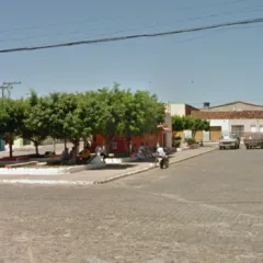 Pracinha em Nova Redenção-BA. Imagem: Google Street View