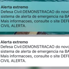 Testes foram disparados para moradores de cidades como Salvador, Vitória da Conquista, Ilhéus e Santa Cruz Cabrália