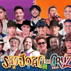 Atrações do São João de Cruz das Almas. Imagem: Divulgação