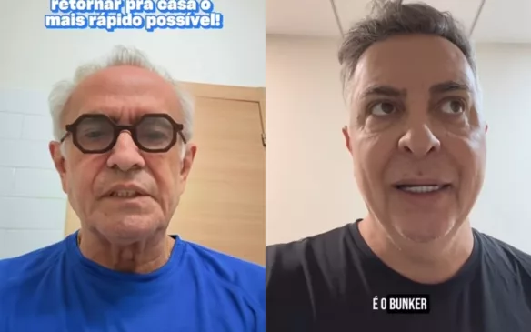 Prefeitos estão abrigados em bunker em meio a bombardeio do Irã. Imagens: Reprodução/Redes sociais
