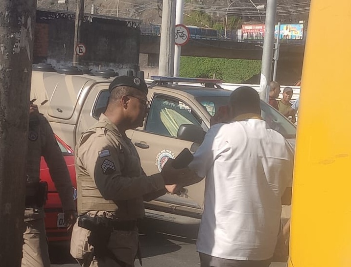 Rodoviário agredido Rodoviário agredido