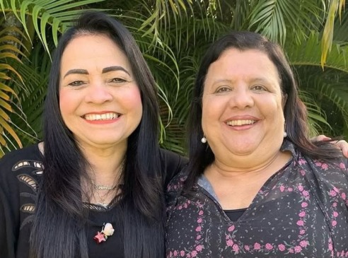 Moema e Naide Brito. Foto: Divulgação