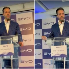 Alexandre Baldy, vice-presidente sênior da BYD Auto Brasil. Imagens: Juliana Nobre/PS Notícias