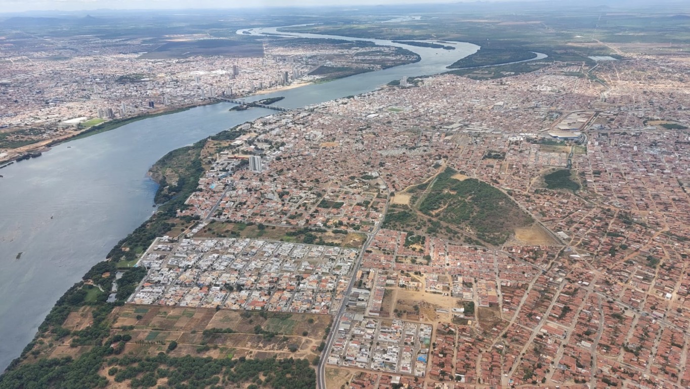 Cidade de Juazeiro, no norte baiano. Foto: Aparecido Silva/PS Notícias
