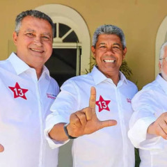 Rui, Jerônimo e Wagner. Foto: Divulgação/PT-BA