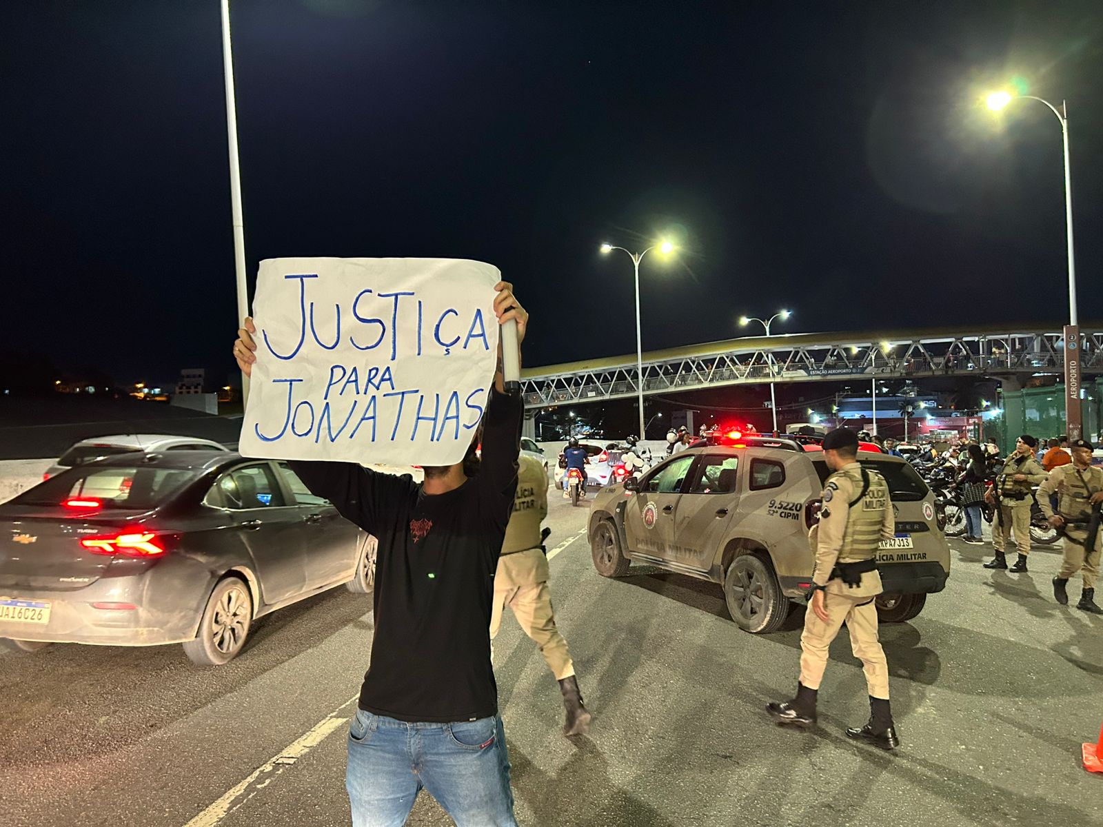 Manifestação mototaxista
