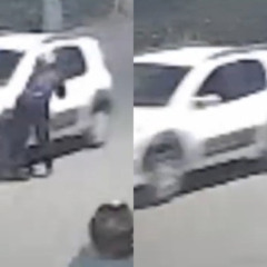 bandidos atiram em carro