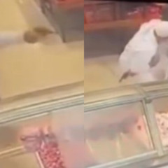 VÍDEO: Homem tenta matar colega dentro de atacadista na Bahia