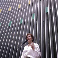 Deputada Carla Zambelli na tribuna da Câmara dos Deputados. Foto: Bruno Spada/Câmara dos Deputados