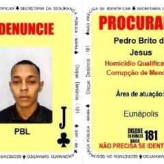 traficante entra para o baralho do crime