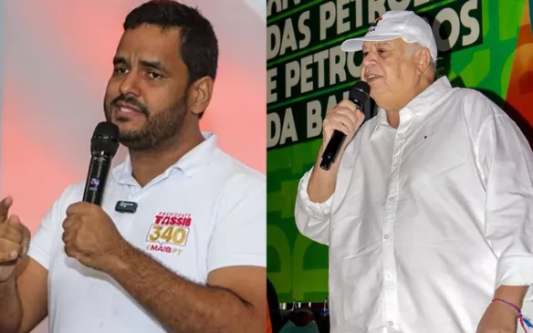Disputa afunilou entre Tássio Brito e Jonas Paulo. Fotos: Divulgação
