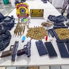 Foto: Polícia Federal e Força Nacional