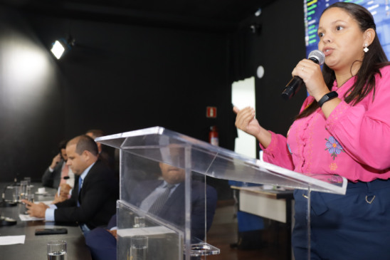 Vereadora Isabela Sousa. Foto: Antonio Queirós/CMS