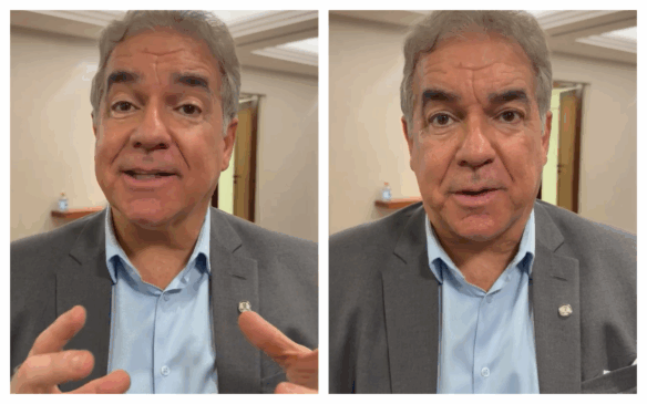Deputado federal Zé Neto. Imagens: Juliana Nobre/PS Notícias